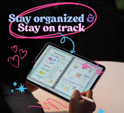 All-In-One Digital Planner 2025–2026-2027-2028 | GoodNotes & Notability Template | Daily, Weekly & Monthly Digital Planner