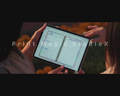 All-In-One Digital Planner 2025–2026-2027-2028 | GoodNotes & Notability Template | Daily, Weekly & Monthly Digital Planner